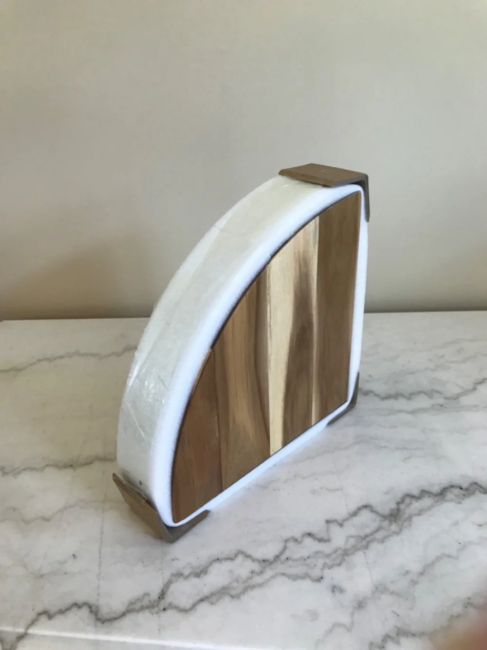 MARCELLIN MAGNETIC ACACIA WOOD KNIFE BLOCK